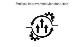 Process Improvement Monotone Icon In Powerpoint Pptx Png And Editable Eps Format