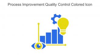 Process Improvement Quality Control Colored Icon In Powerpoint Pptx Png And Editable Eps Format