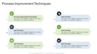 Process Improvement Techniques In Powerpoint And Google Slides Cpb