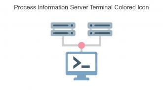 Process Information Server Terminal Colored Icon In Powerpoint Pptx Png And Editable Eps Format
