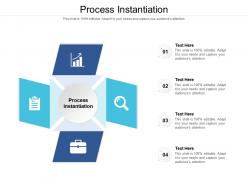 Process instantiation ppt powerpoint presentation infographics topics cpb