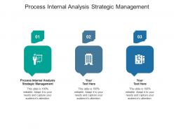 Process internal analysis strategic management ppt powerpoint presentation icon topics cpb