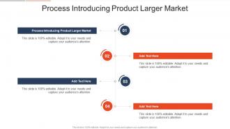 Process Introducing Product Larger Market In Powerpoint And Google Slides Cpb