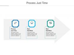 Process just time ppt powerpoint presentation professional guidelines cpb