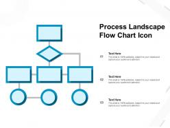 Process Landscape Flow Chart Icon