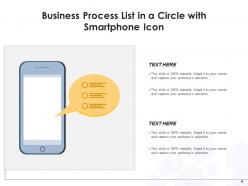 Process List Approved Business Symbol Smartphone Circle Organizational Goals