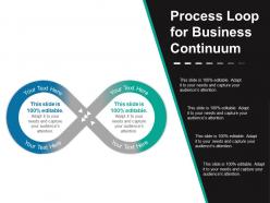 Process Loop For Business Continuum Ppt Sample File