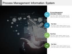 Process management information system ppt powerpoint presentation tips cpb