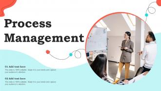 Process Management Ppt Powerpoint Presentation Infographics Sample
