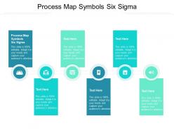 Process map symbols six sigma ppt powerpoint professional clipart images cpb