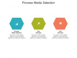 Process media selection ppt powerpoint presentation portfolio graphic images cpb
