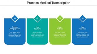 Process medical transcription ppt powerpoint presentation gallery design templates cpb