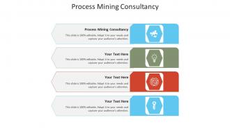 Process mining consultancy ppt powerpoint presentation summary layout ideas cpb