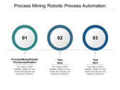 Process mining robotic process automation ppt powerpoint presentation icon mockup cpb