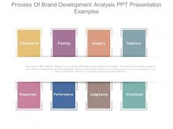 Process Of Brand Development Analysis Ppt Presentation Examples