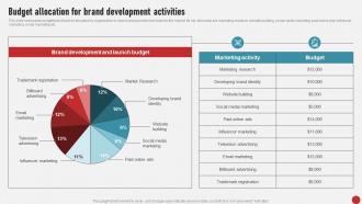 Process Of Developing And Launching Budget Allocation For Brand MKT SS V