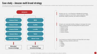 Process Of Developing And Launching Case Study Amazon Multi Brand Strategy MKT SS V