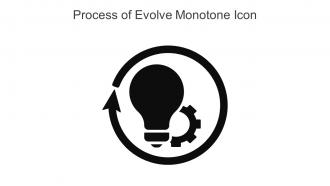 Process Of Evolve Monotone Icon In Powerpoint Pptx Png And Editable Eps Format