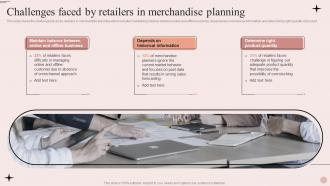Process Of Merchandise Planning In Retail Challenges Faced By Retailers In Merchandise Planning