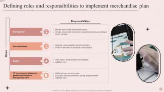 Process Of Merchandise Planning In Retail Defining Roles And Responsibilities To Implement Merchandise Plan