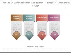 Process of web application penetration testing ppt powerpoint image