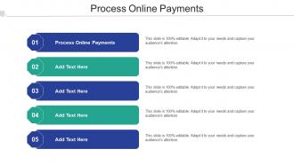 Process Online Payments Ppt Powerpoint Presentation Infographics Examples Cpb