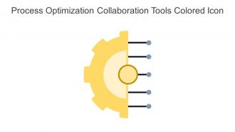 Process Optimization Collaboration Tools Colored Icon In Powerpoint Pptx Png And Editable Eps Format