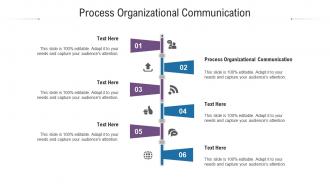 Process organizational communication ppt powerpoint presentation professional skills cpb