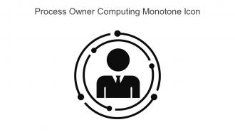 Process Owner Computing Monotone Icon In Powerpoint Pptx Png And Editable Eps Format
