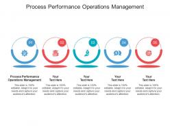 Process performance operations management ppt powerpoint presentation microsoft cpb