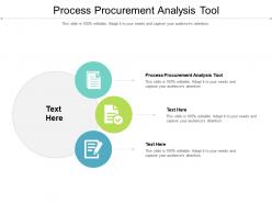 Process procurement analysis tool ppt powerpoint presentation layouts backgrounds cpb