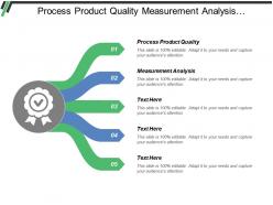 Process product quality measurement analysis decision analysis requirement management