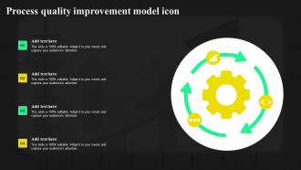 Process Quality Improvement Model Icon