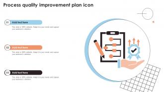 ProceSS Quality Improvement Plan Icon Improvement Plan SS