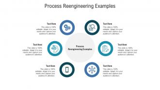 Process reengineering examples ppt powerpoint presentation infographics maker cpb