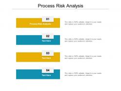 Process risk analysis ppt powerpoint presentation infographics vector cpb