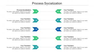 Process socialization ppt powerpoint presentation infographic design cpb