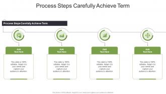 Process Steps Carefully Achieve Term In Powerpoint And Google Slides Cpb