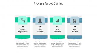 Process target costing ppt powerpoint presentation file diagrams cpb