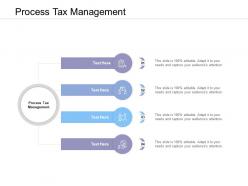 Process tax management ppt powerpoint presentation infographic template portfolio cpb