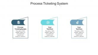 Process ticketing system ppt powerpoint presentation styles background designs cpb