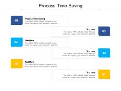 Process time saving ppt powerpoint presentation slides guide cpb