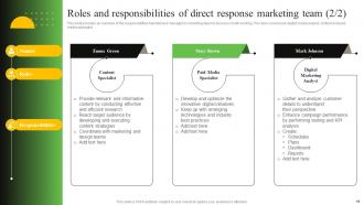 Process To Create Effective Direct Response Advertising Powerpoint Presentation Slides MKT CD V Best Analytical