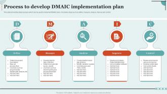 Process To Develop Dmaic Implementation Plan