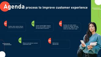 Process To Improve Customer Experience Powerpoint Presentation Slides Captivating Researched