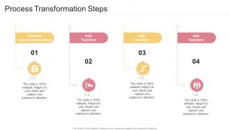 Process Transformation Steps In Powerpoint And Google Slides Cpb