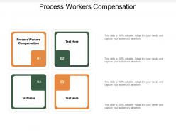 Process workers compensation ppt powerpoint presentation model icon cpb