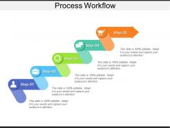 Process workflow presentation background images