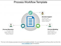 Process workflow template sample presentation ppt