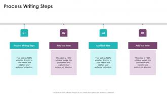 Process Writing Steps In Powerpoint And Google Slides Cpb